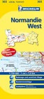 Buchcover Michelin Normandie West