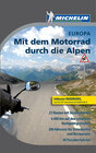 Buchcover Mit dem Motorrad durch die Alpen