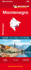Buchcover Michelin Montenegro