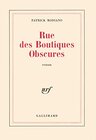 Buchcover Rue des boutiques obscures