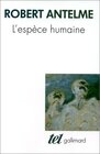 Buchcover L'Espèce humaine (Tel)