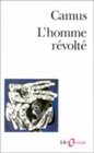 Buchcover L'homme révolté. Albert Camus