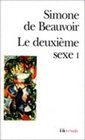 Buchcover Le deuxieme sexe. Simone de Beauvoir