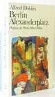 Buchcover Berlin, Alexanderplatz: Vorw. v. Pierre Mac Orlan.
