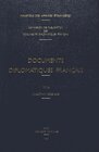 Buchcover Documents diplomatiques français