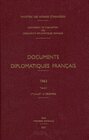 Buchcover Documents diplomatiques français