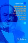 Buchcover Mémento de la recherche biomédicale portant sur un médicament à usage humain