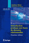 Buchcover Introduction pratique aux bases de données relationnelles