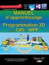 Buchcover Manuel d'apprentissage de la programmation 3D: avec C#5, WPF et Visual Studio 2013