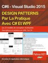 Buchcover Design Patterns avec UML 2 et C#6: Les 23 modèles de conception