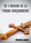 Buchcover De l'origine de la Franc-maçonnerie