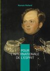 Buchcover Pour l'Internationale de l'Esprit