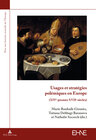 Buchcover Usages et stratégies polémiques en Europe
