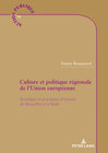 Buchcover Culture et politique régionale de l'Union européenne