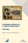 Buchcover Le Nationalisme en littérature (II)