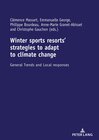 Buchcover Winter sports resorts’ strategies to adapt to climate change