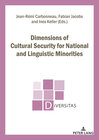 Buchcover Dimensions of Cultural Security for National and Linguistic Minorities