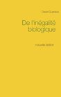Buchcover De l'inégalité biologique