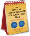 Buchcover Der deutsche Lyrikkalender für junge Leser 2013.
