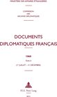 Buchcover Documents diplomatiques français