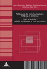 Buchcover Politiques de communication, médias et défense