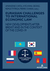 Buchcover EURASIAN CHALLENGES TO INTERNATIONAL ECONOMIC LAW