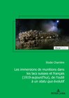 Buchcover Les immersions de munitions dans les lacs suisses et français (1919-aujourd’hui), de l’oubli à un statu quo évolutif