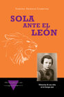 Buchcover Sola ante el León