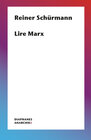 Buchcover Lire Marx