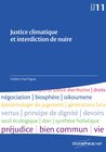 Buchcover Justice climatique et interdiction de nuire