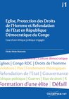 Buchcover Eglise, Protection des Droits de l’Homme et Refondation de l’Etat en République Démocratique du Con