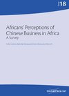 Buchcover Africans’ Perceptions of Chinese Business in Africa