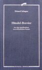 Buchcover Händel - Brevier