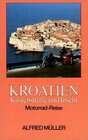 Buchcover Kroatien - Motorradreise