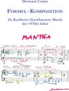 Buchcover Formel-Komposition. Zu Karlheinz Stockhausen Musik der 1970er Jahre