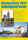 Buchcover Stadtplan Königsberg 1931 Kaliningrad heute