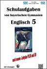 Buchcover Englisch 5 (Green Line 1) Schulaufgaben von bayerischen Gymnasien mit Lösungen nach LehrpalnPlus/G9