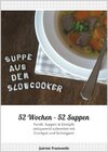 Buchcover 52 Wochen - 52 Suppen