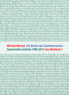Buchcover Michael Manzek Die Gedichte Das Werkbuch Band 1