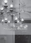 Buchcover Philosophische Reflexionen 2014-2015