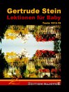 Buchcover Lektionen für Baby