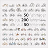 Buchcover 50 Fahrräder aus 200 Jahren auf 50 Seiten