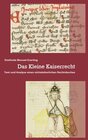 Buchcover Das Kleine Kaiserrecht