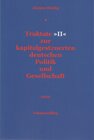 Buchcover Traktate »II« zur kapitalgesteuerten deutschen Politik und Gesellschaft