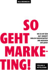 Buchcover So geht Marketing!