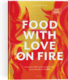 Buchcover food with love on fire