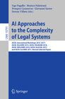 Buchcover AI Approaches to the Complexity of Legal Systems