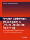 Buchcover Advances in Informatics and Computing in Civil and Construction Engineering