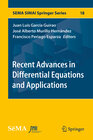 Buchcover Recent Advances in Differential Equations and Applications