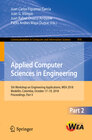 Buchcover Applied Computer Sciences in Engineering